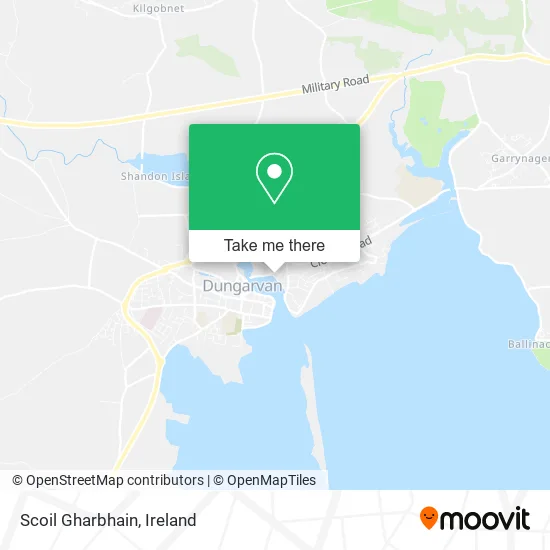 Scoil Gharbhain map