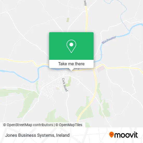 Jones Business Systems map