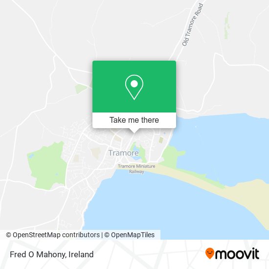 Fred O Mahony map