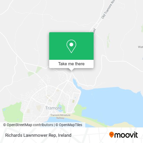 Richards Lawnmower Rep map