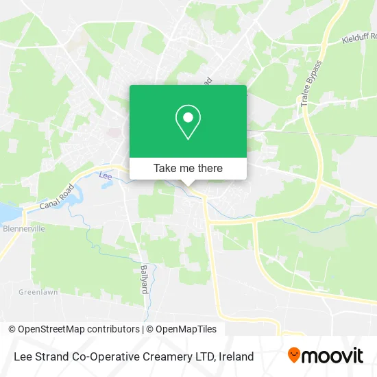 Lee Strand Co-Operative Creamery LTD map