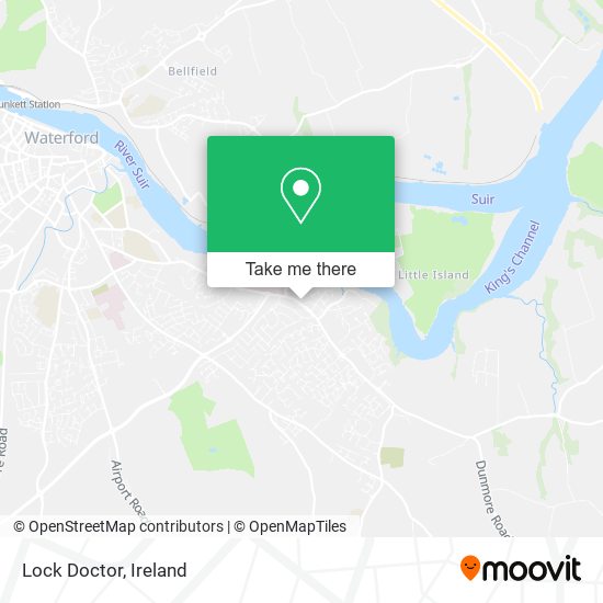 Lock Doctor map