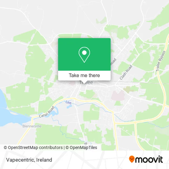 Vapecentric map