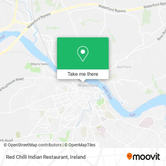 Red Chilli Indian Restaurant map