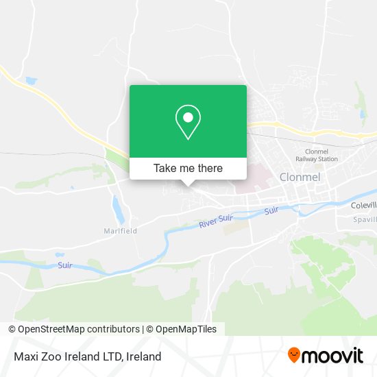 Maxi Zoo Ireland LTD map