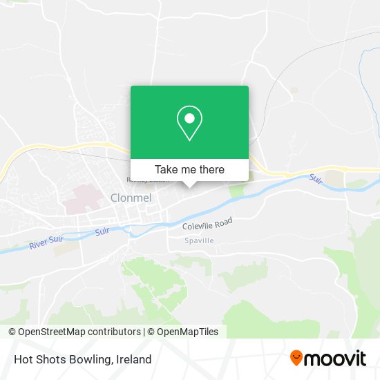 Hot Shots Bowling map