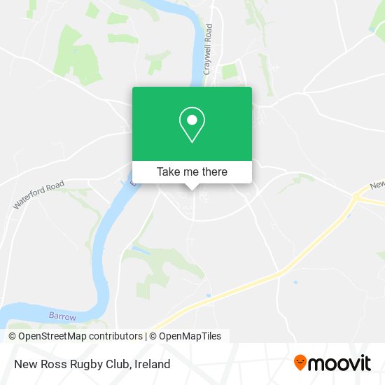 New Ross Rugby Club map