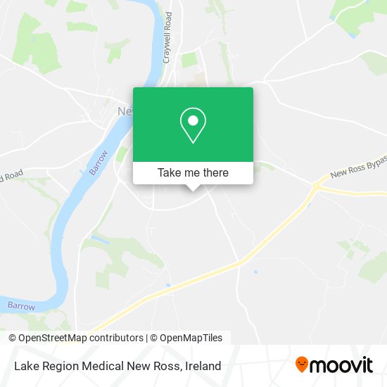 Lake Region Medical New Ross map