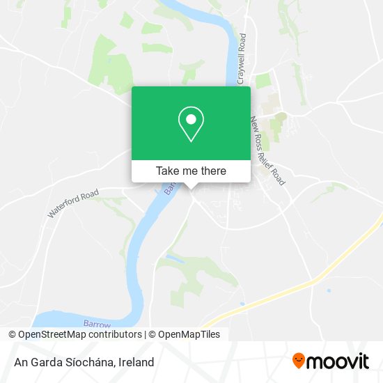 An Garda Síochána map
