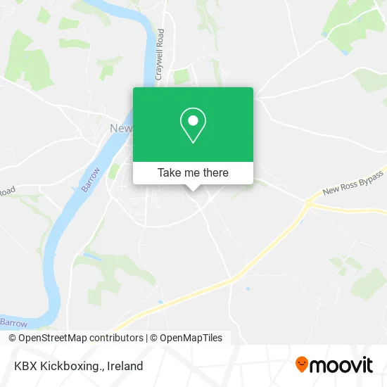 KBX Kickboxing. map