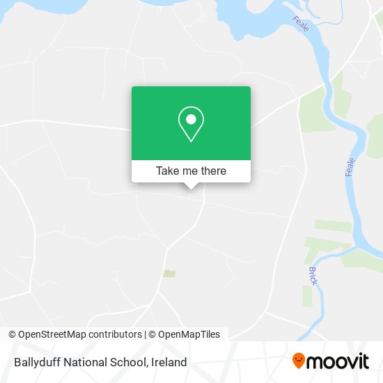 Ballyduff National School map