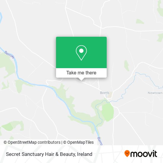 Secret Sanctuary Hair & Beauty map