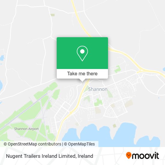 Nugent Trailers Ireland Limited map