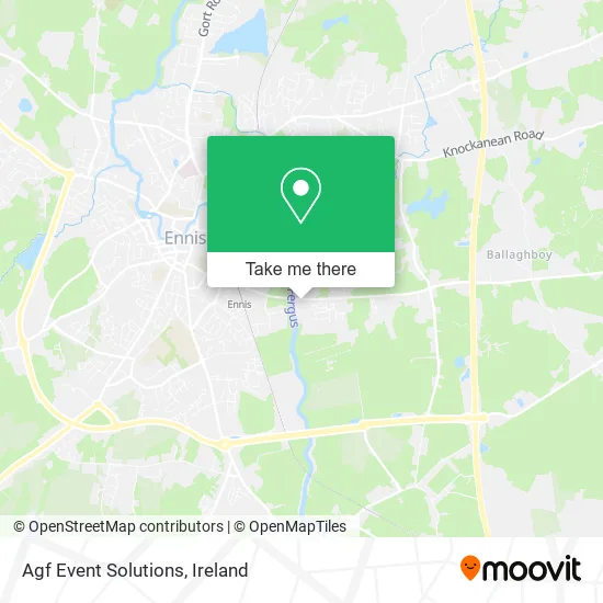 Agf Event Solutions map