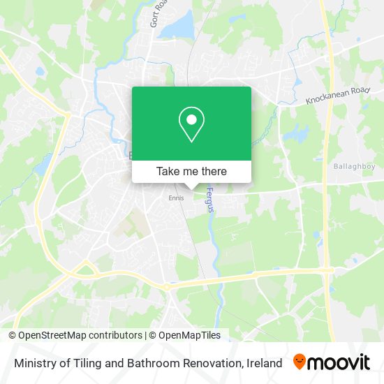 Ministry of Tiling and Bathroom Renovation map