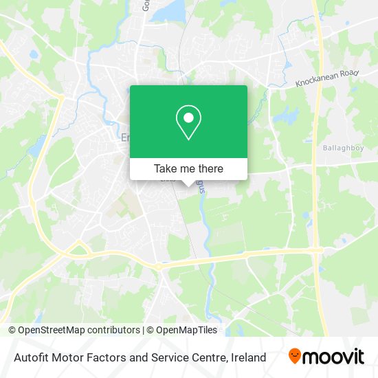 Autofit Motor Factors and Service Centre map