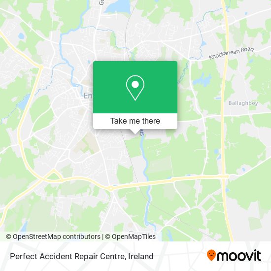 Perfect Accident Repair Centre map