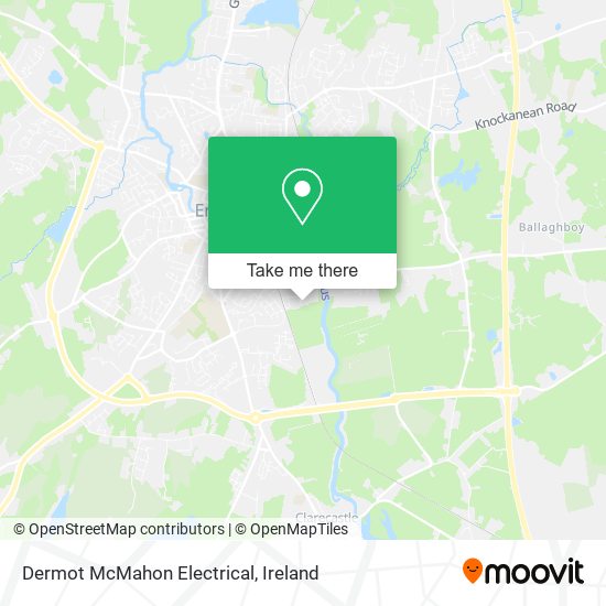 Dermot McMahon Electrical map