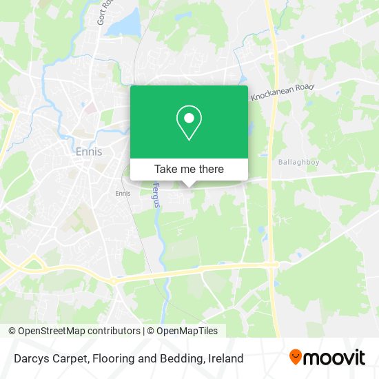 Darcys Carpet, Flooring and Bedding map