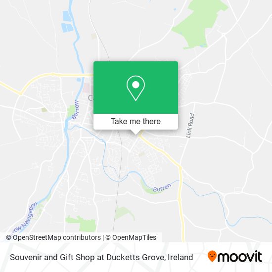 Souvenir and Gift Shop at Ducketts Grove map