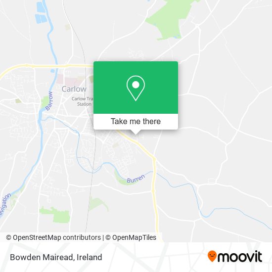 Bowden Mairead map