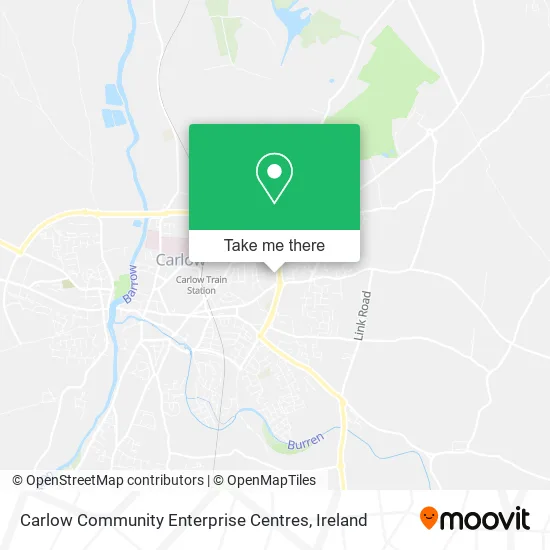 Carlow Community Enterprise Centres map