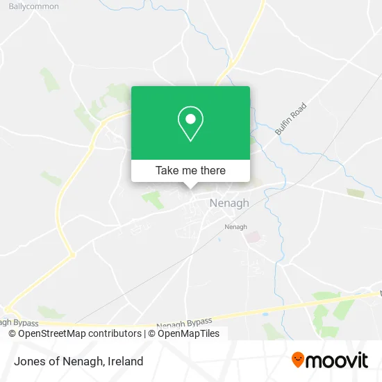 Jones of Nenagh map