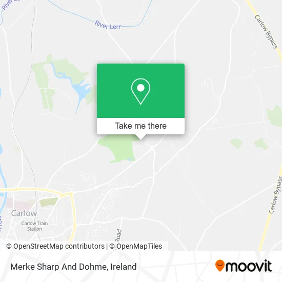 Merke Sharp And Dohme map