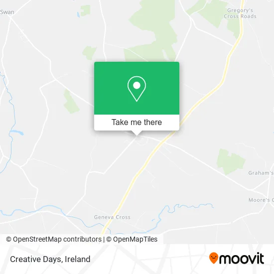 Creative Days map