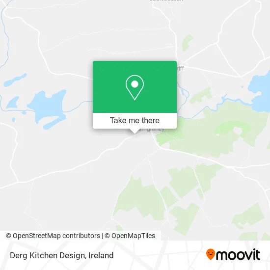 Derg Kitchen Design map