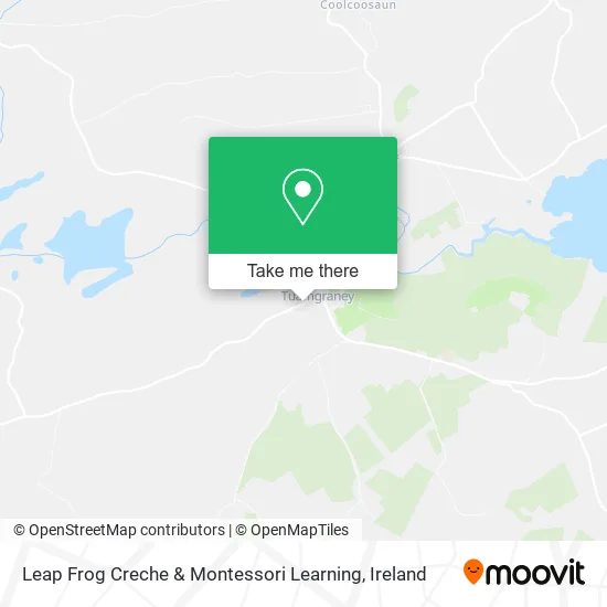 Leap Frog Creche & Montessori Learning map