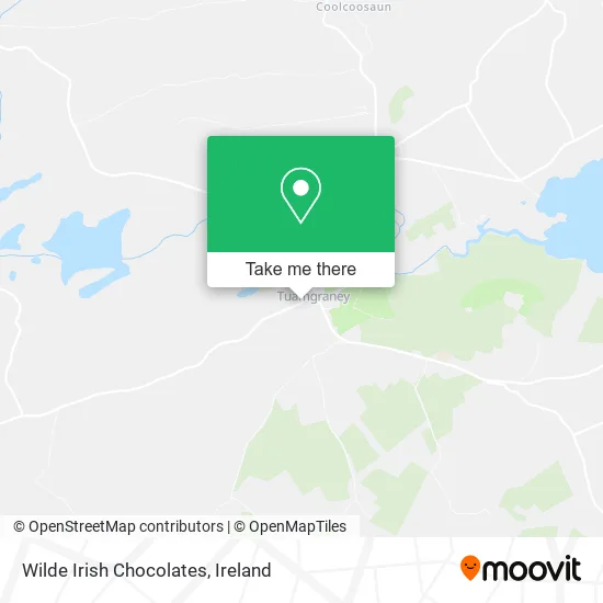 Wilde Irish Chocolates map