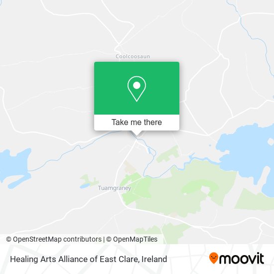 Healing Arts Alliance of East Clare map