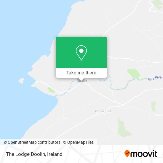 The Lodge Doolin map