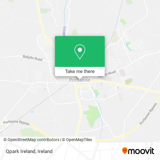 Qpark Ireland map