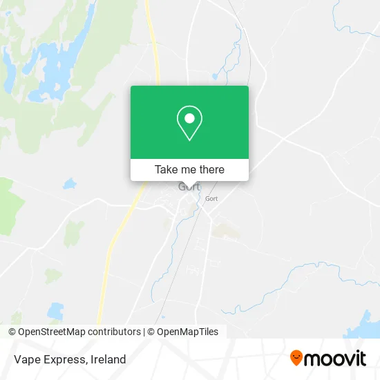 Vape Express map