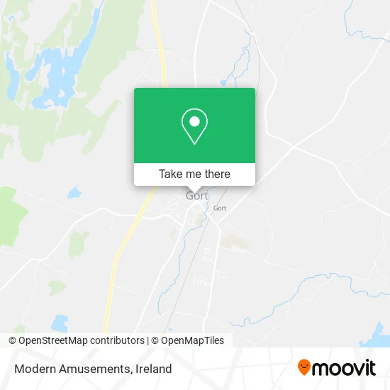 Modern Amusements map