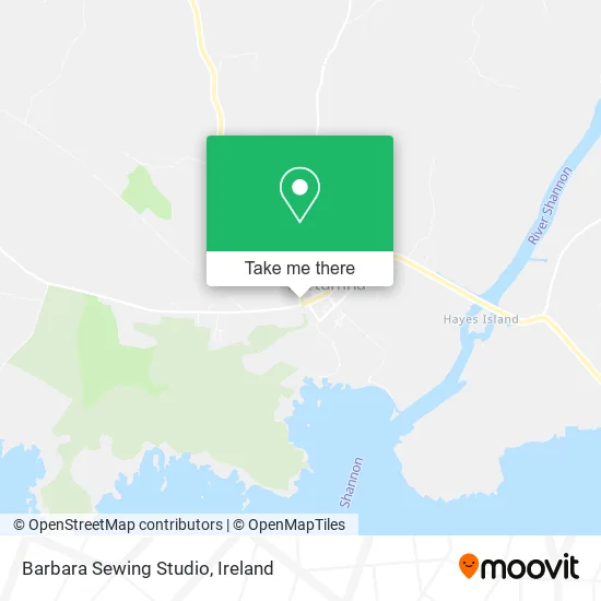 Barbara Sewing Studio map