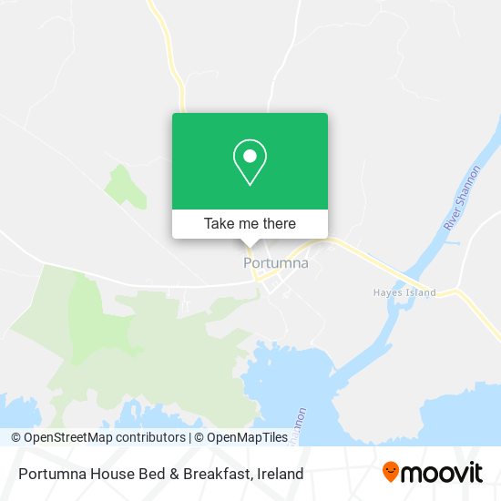 Portumna House Bed & Breakfast map