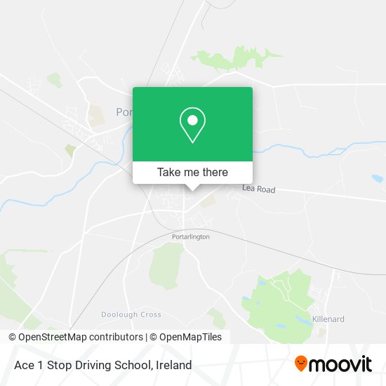 Ace 1 Stop Driving School map