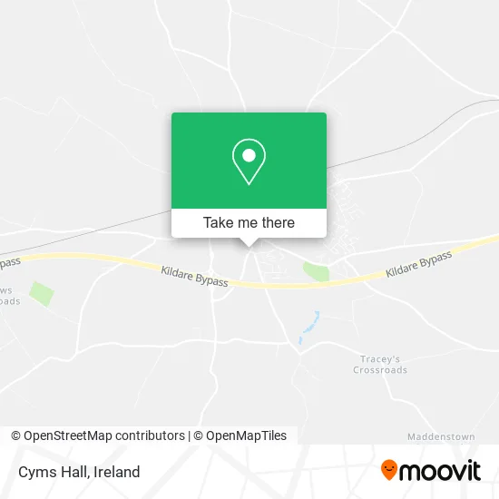 Cyms Hall map