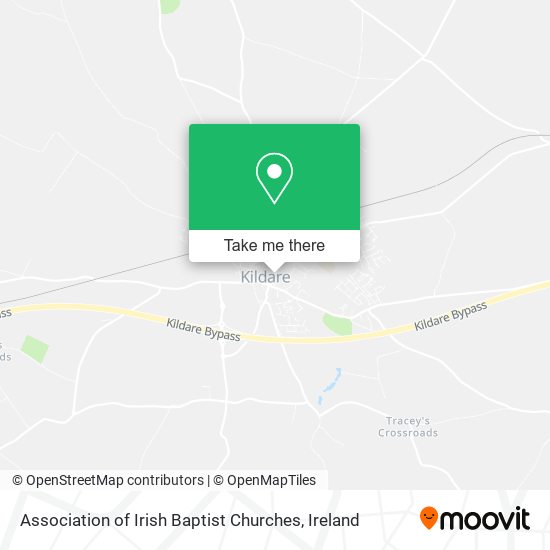 Association of Irish Baptist Churches map