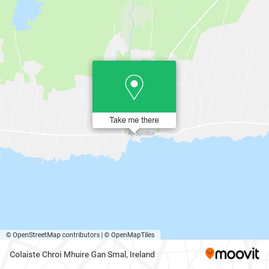 Colaiste Chroi Mhuire Gan Smal map