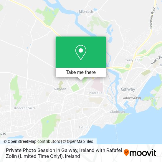 Private Photo Session in Galway, Ireland with Rafafel Zolin (Limited Time Only!) map