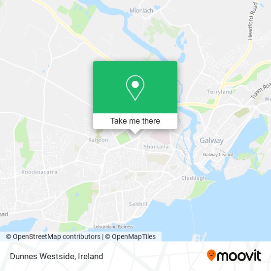 Dunnes Westside map