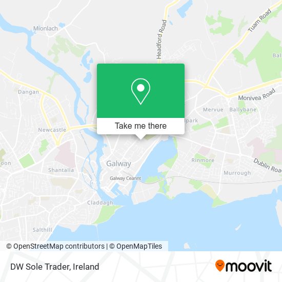 DW Sole Trader map