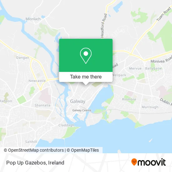Pop Up Gazebos map