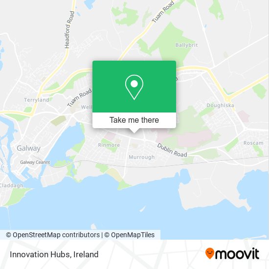 Innovation Hubs map