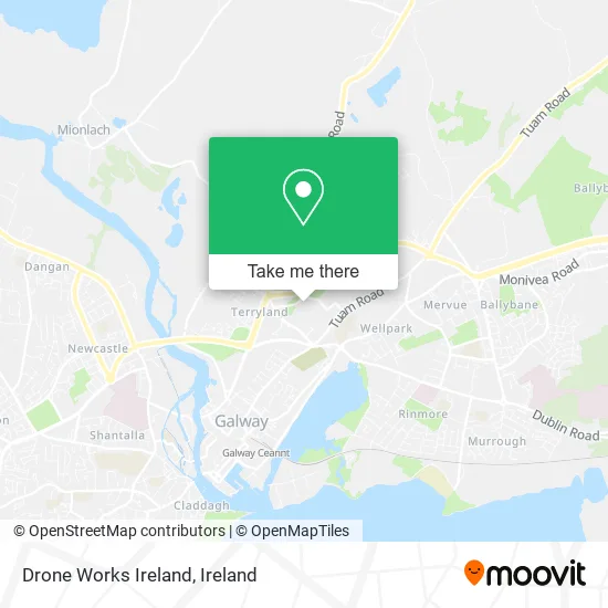 Drone Works Ireland map