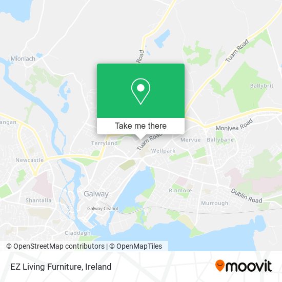 EZ Living Furniture map